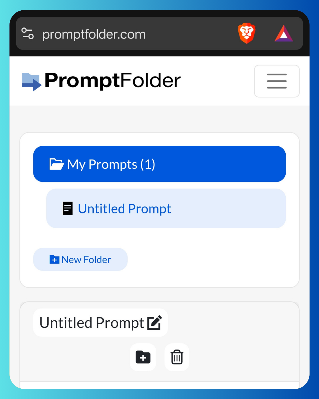 PromptFolder